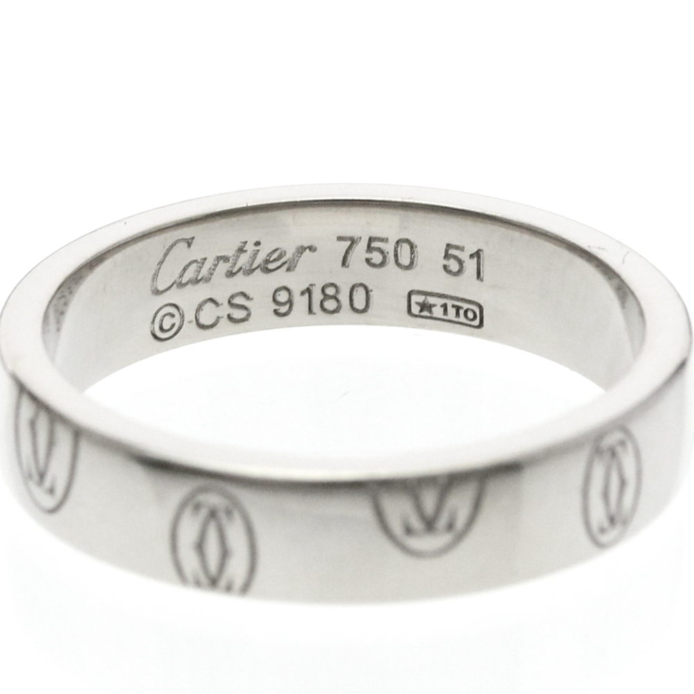 CARTIER 18k Silver Ring - Picture 5 of 9